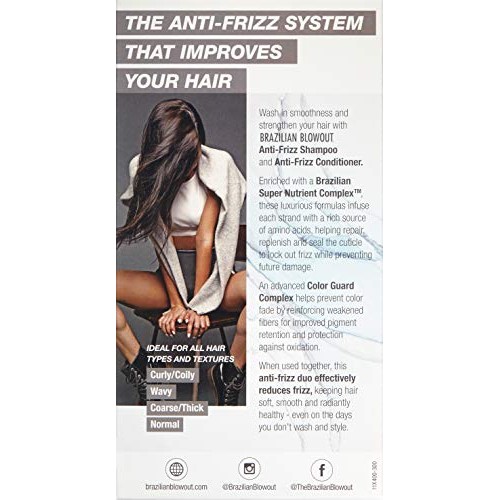 Brazilian Blowout Anti-Frizz Shampoo/Conditioner 2 Pack