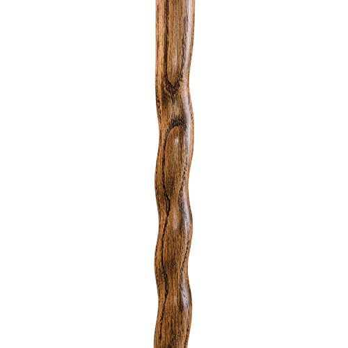 Brazos Twisted Oak Walking Cane, Handcrafted Wood Cane, Wooden Walking Canes ...