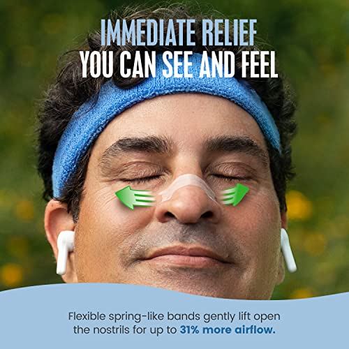 Breathe Right Original Nose Strips to Reduce Snoring and Relieve Nose Congest...