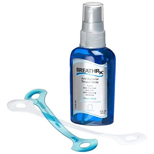 BreathRx Daily Tongue Care Kit. America's #1 Dentist Dispensed Breath Care Sy...