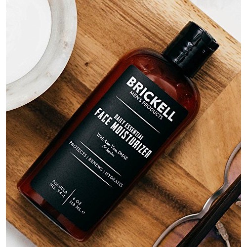 Brickell Men's Daily Essential Face Moisturizer for Men, Natural and Organic ...