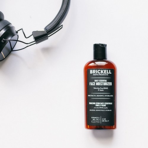 Brickell Men's Daily Essential Face Moisturizer for Men, Natural and Organic ...