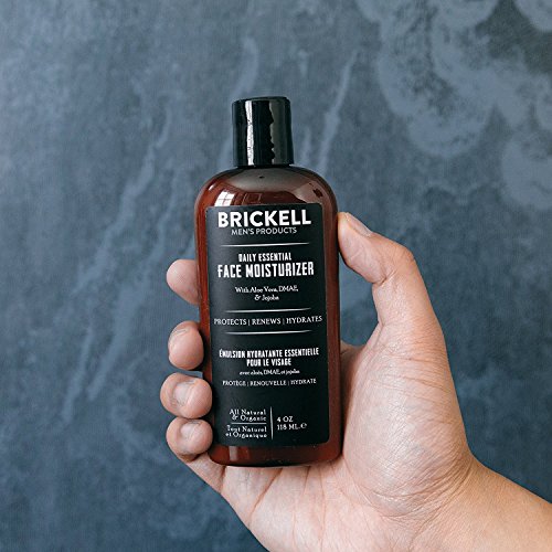 Brickell Men's Daily Essential Face Moisturizer for Men, Natural and Organic ...