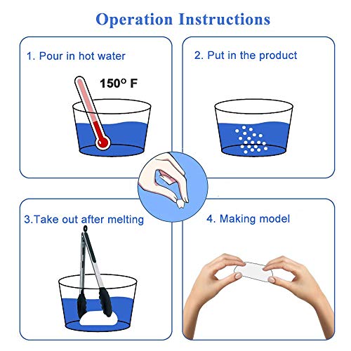 Temporary Tooth Repair Kit-Thermal Beads for Filling Fix the Missing and Brok...