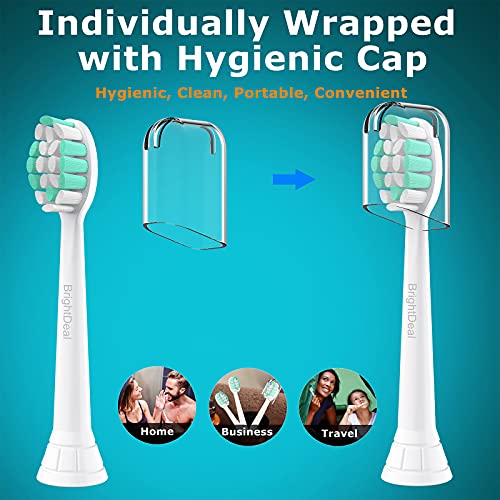 BrightDeal Replacement Toothbrush Heads for Philips Sonicare ProtectiveClean ...