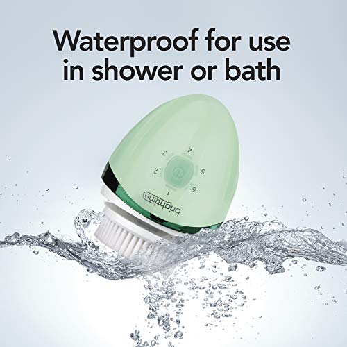 Brightline Sonic Rechargeable Electric Facial Cleansing Brush System, Face Ex...