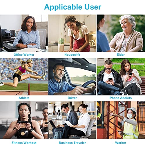 Brilnurse Dual Channel TENS EMS Unit 24 Modes 30 Level Intensity Muscle Stimu...