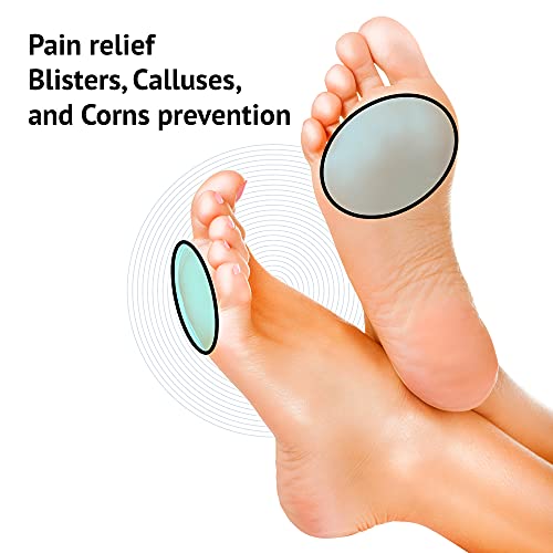 Metatarsal Pads - Gel Sleeves Forefoot Cushion Pads - Fabric Soft Foot Care B...