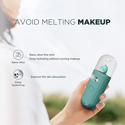Brlvget Nano Mister, Nano Mist Sprayer, Eyelash Extensions Mist Nebulizer Coo...