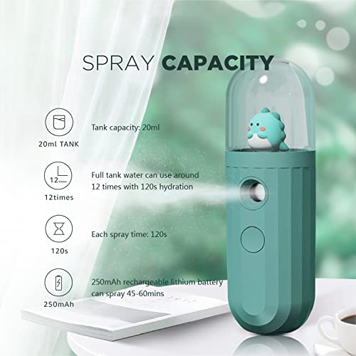 Brlvget Nano Mister, Nano Mist Sprayer, Eyelash Extensions Mist Nebulizer Coo...