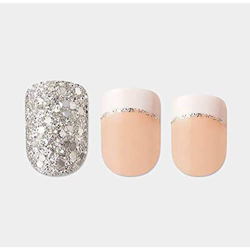 KISS imPRESS"ROCK IT" Short French Press-On Manicure Nails by Broadway