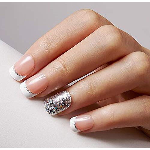 KISS imPRESS"ROCK IT" Short French Press-On Manicure Nails by Broadway