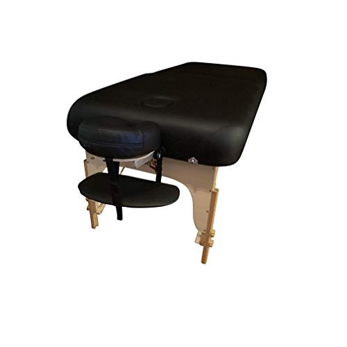 Brody Massage NUI Maple Wood Portable Massage Table - 6" Thick Foam Padding 3...