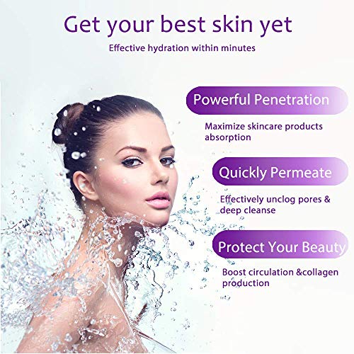 Face Steamer, Facial Steamer Nano Ionic Hot and Cold Mist Humidifier, Face St...