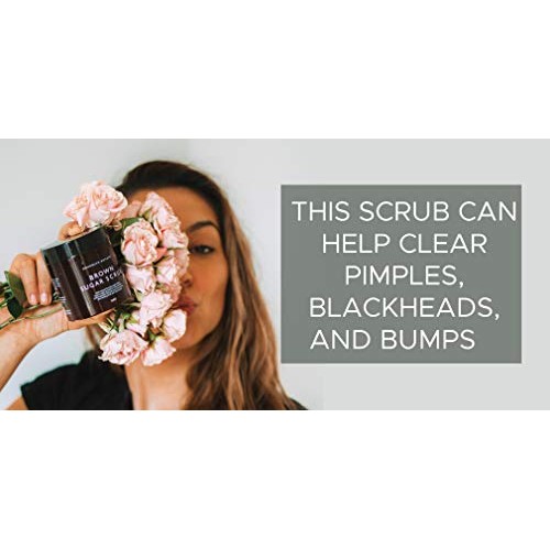 Brooklyn Botany Brown Sugar Body Scrub - Moisturizing and Exfoliating Body, F...