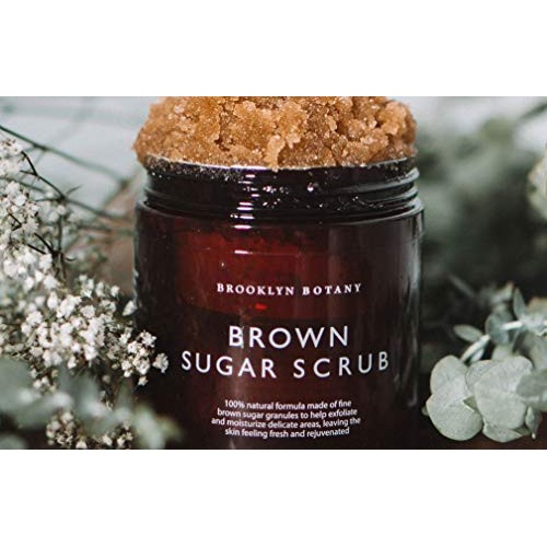 Brooklyn Botany Brown Sugar Body Scrub - Moisturizing and Exfoliating Body, F...
