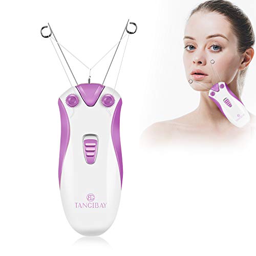 Cordless Electric Facial Threading Hair Removal for Women, Rechargeable Face ...
