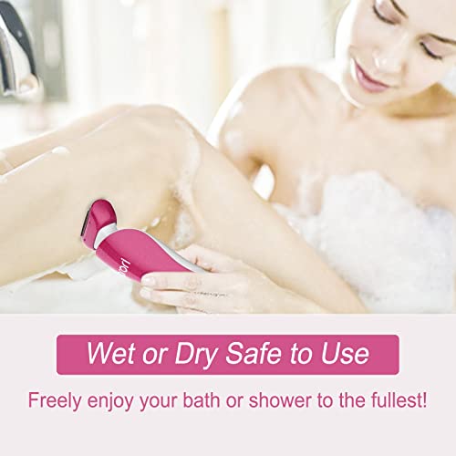 Brori Electric Razor for Women - Womens Shaver Bikini Trimmer Body Hair Remov...