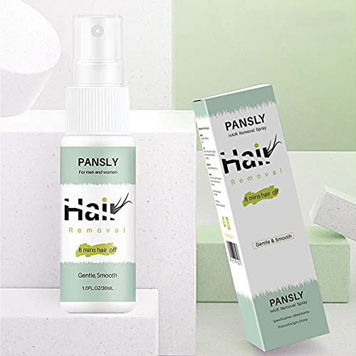 Hair Removal Spray,8 Minutes Hair Off Hair Removal Spray Legs Arms Gentle Hai...
