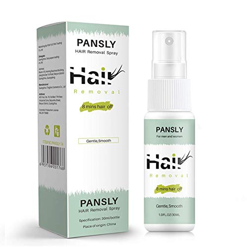 Hair Removal Spray,8 Minutes Hair Off Hair Removal Spray Legs Arms Gentle Hai...