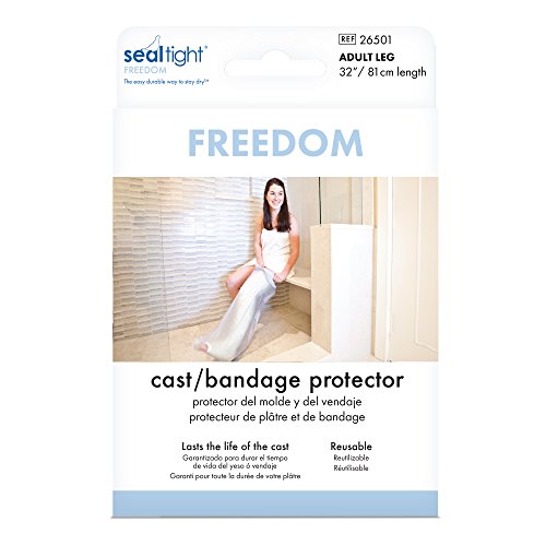 Brownmed Seal-Tight Adult Freedom Cast Protector – Latex-Free Waterproof Cast...