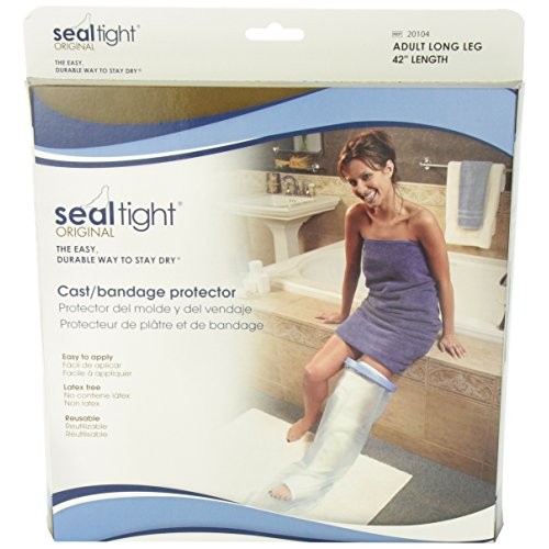 Brownmed Seal-Tight Original Cast Protector, Long 46 in. Length – Latex-Free ...