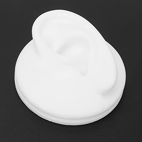 Brrnoo Silicone Ear Model Simulation Multifunctional Left Right Human Ear Mod...