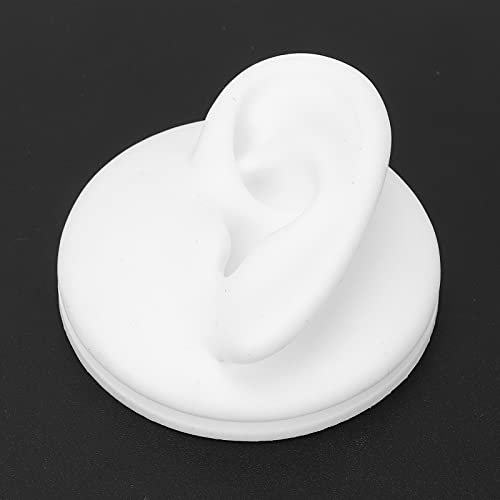 Brrnoo Silicone Ear Model Simulation Multifunctional Left Right Human Ear Mod...