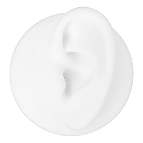 Brrnoo Silicone Ear Model Simulation Multifunctional Left Right Human Ear Mod...