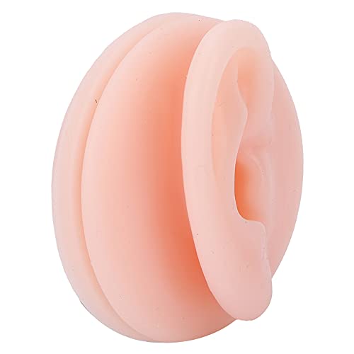 Brrnoo Soft Silicone Ear Model Fake Ear Display Sample Ear Acupuncture Practi...