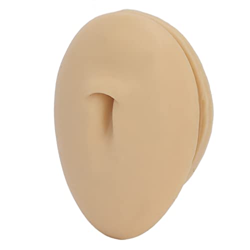 Silicone Navel Model Display Soft Human Belly Button Model for Piercing Pract...