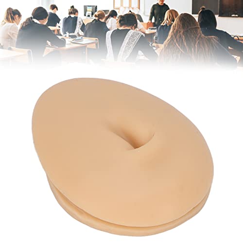 Silicone Navel Model Display Soft Human Belly Button Model for Piercing Pract...