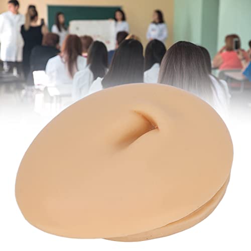Silicone Navel Model Display Soft Human Belly Button Model for Piercing Pract...