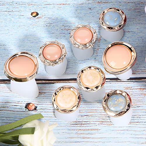 Toe Separator, 8 Pcs Washable Reusable Toe Separation Tool Pedicure Care, Sil...