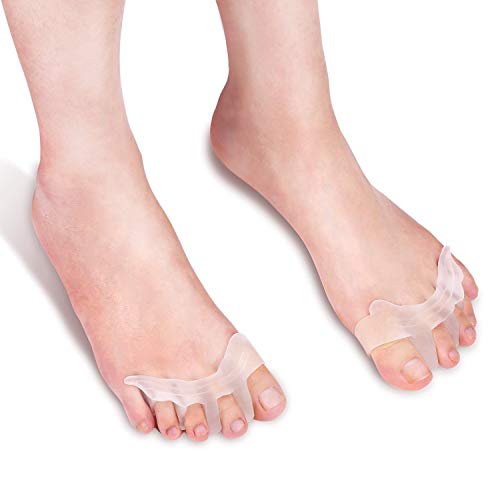 Toe Spreaders & Separators, Bunion Corrector Toe Spacers Toe Straightener Toe...