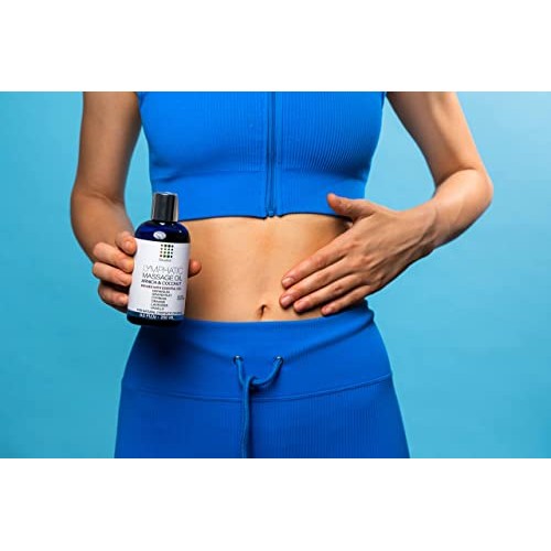 Lymphatic Drainage KIT: Lymphatic Massage Oil with Post Liposuction Massager
