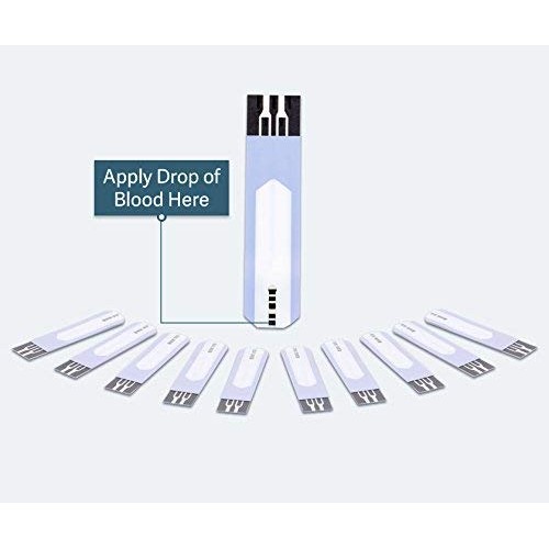 Bruno Pharma MD6 Blood Glucose Test Strips (50 Count) | Fast Absorption and A...