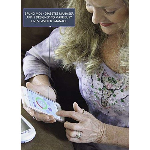 Bruno Pharma MD6 Blood Glucose Test Strips (50 Count) | Fast Absorption and A...
