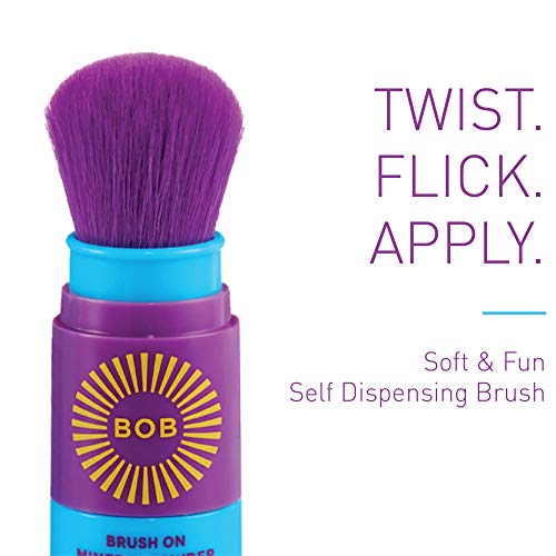 BOB KIDS Brush On Mineral Powder Sunscreen Broad Spectrum, Easy to Apply for ...