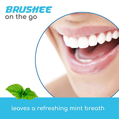 Brushee - The Evolution Of Oral Care | 3-in-1 Tool (Pre-Pasted Mini-Brush + F...