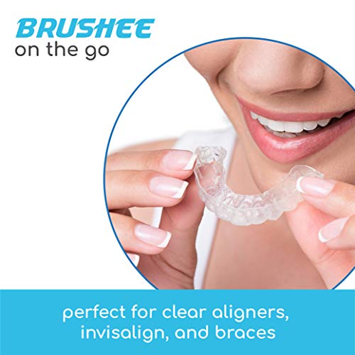 Brushee - The Evolution Of Oral Care | 3-in-1 Tool (Pre-Pasted Mini-Brush + F...