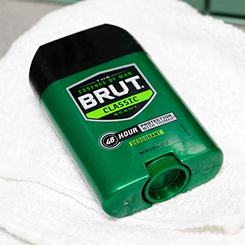 BRUT, Antiperspirant Deodorant, Solid, Classic, 2 oz., (6 Pack)
