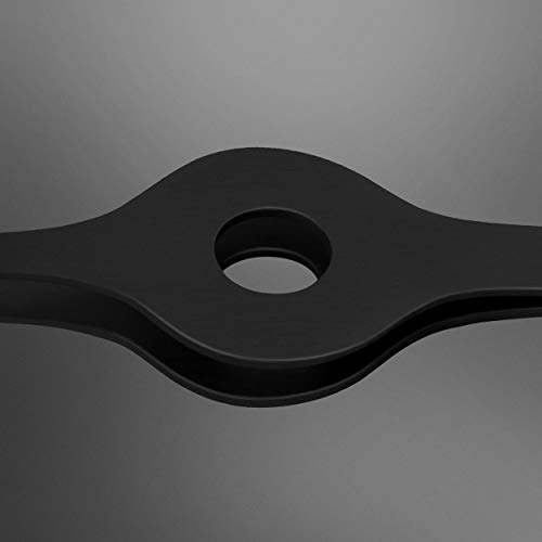 BRV MEN Wide Grip Slant Tweezers - Titanium Coated Stainless Steel - Perfectl...