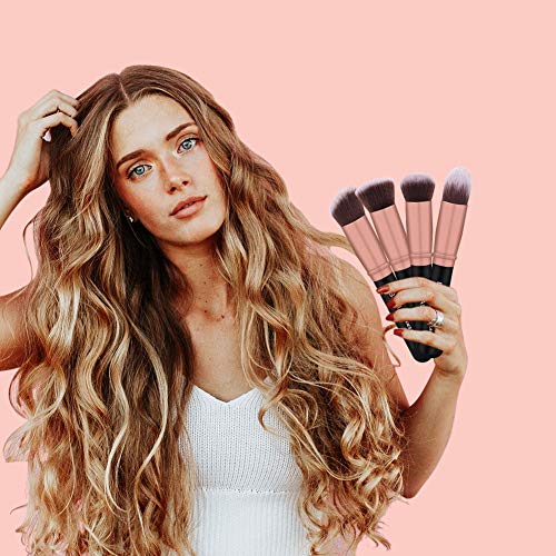 BS-MALL Makeup Brushes 18pcs Premium Synthetic Professional Eye Brushes Kit f...