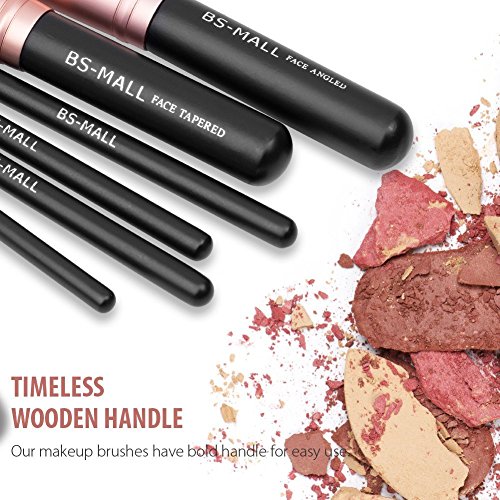 BS-MALL Makeup Brushes Premium Synthetic Foundation Powder Concealers Eye Sha...