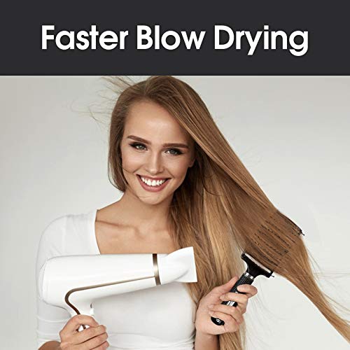 Hair Brush, Curved Vented Brush Faster Blow Drying, Professional Curved Vent ...