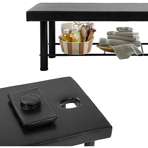 Massage Table Heavy Duty Stationary Massage Bed Spa Bed - 75’’ Long 29.5” Wid...