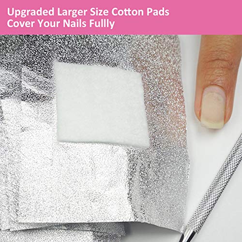 Gel Nail Polish Remover - Gel Polish Remover Wraps BTArtbox Nail Foil Wraps 2...