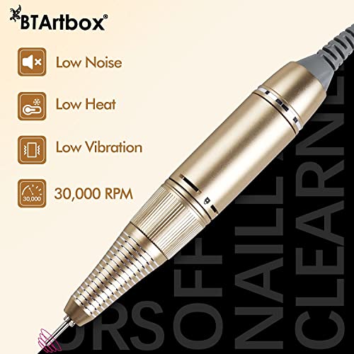 Nail Drill for Acrylic Nails, Professional Nail Drill Machine with Foot Pedal...