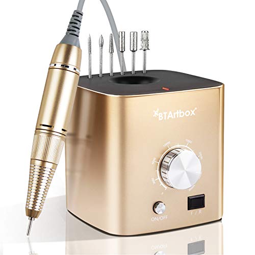 Nail Drill for Acrylic Nails, Professional Nail Drill Machine with Foot Pedal...